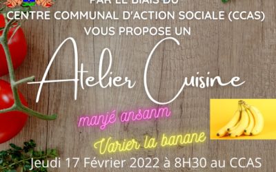 Atelier cuisine « Manjé ansanm »